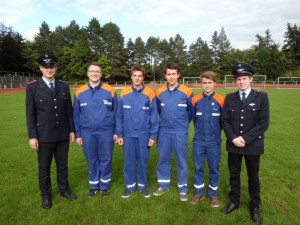 Steve, Marcel, Moritz, Marvin, Julian, Dennis