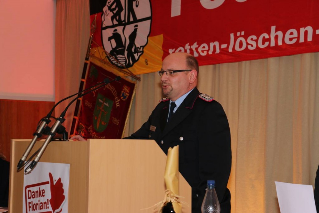 Der zukünftige Ortsbrandmeister, Marcus Karp